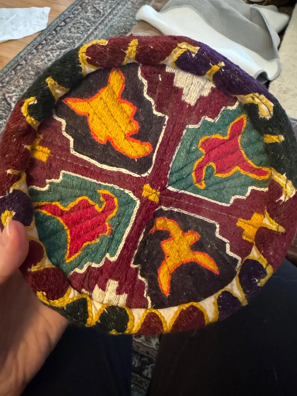 Vintage Embroidered Hat